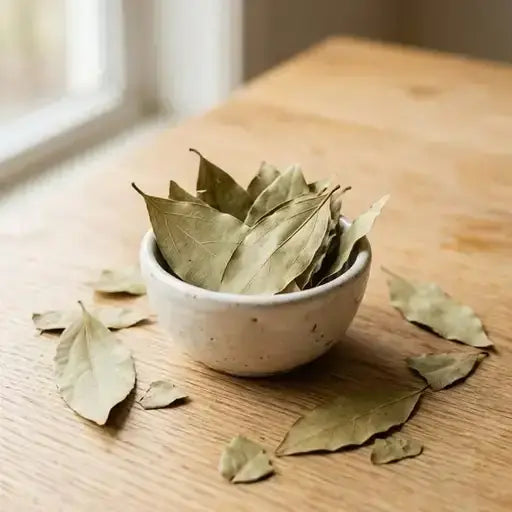 Bay Leaves in bowl