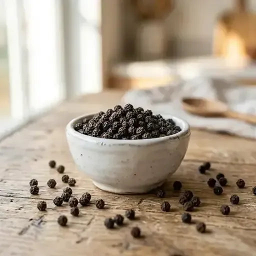 Black Pepper in bowl