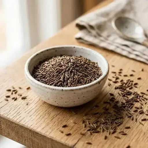 Cumin Seeds in bowl