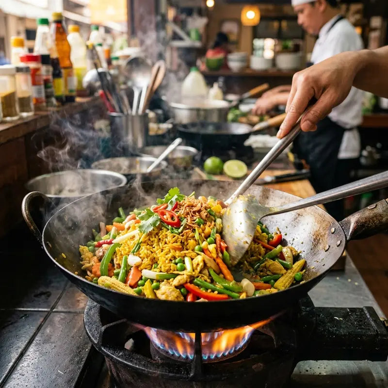 Asian Turmeric Fried Rice