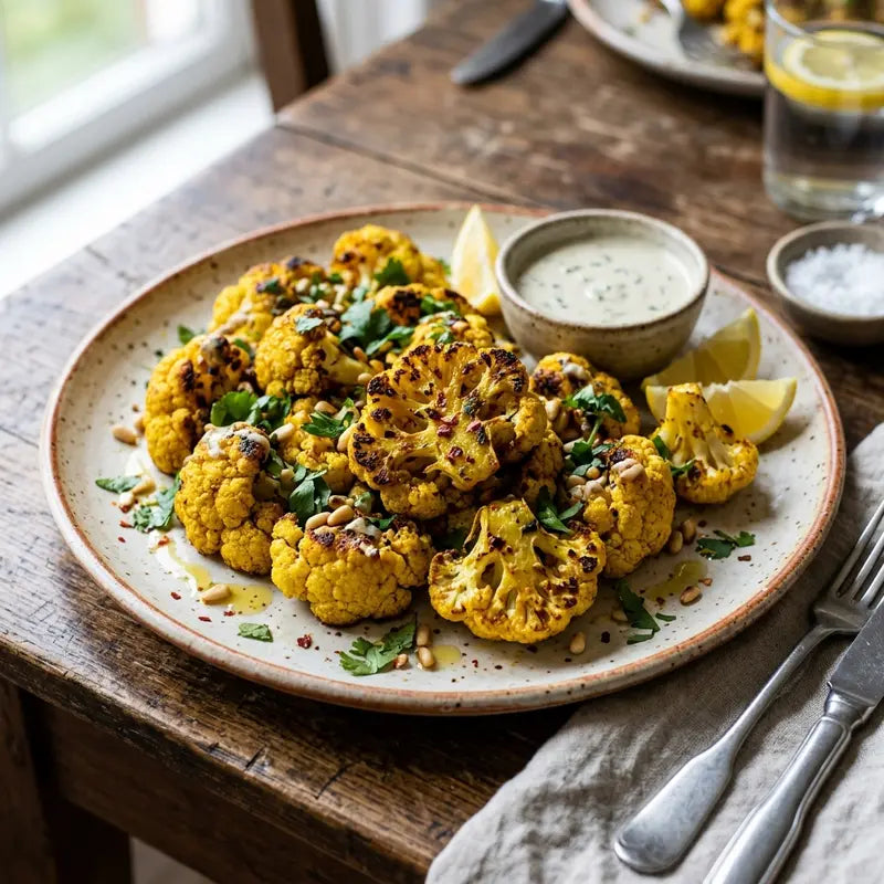 Spiced Roasted Cauliflower